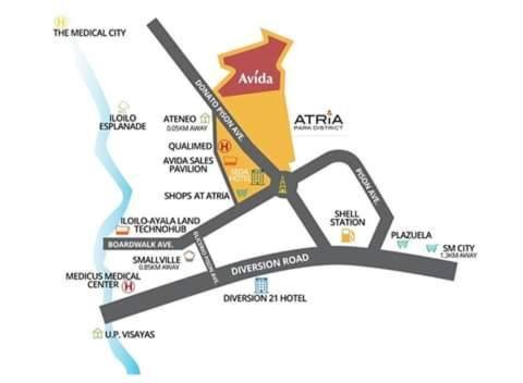 Avida Atria T2-F ,5Mins To Festive Walk And 4 Mins To Iloilo Convention Center Aparthotel Exterior photo